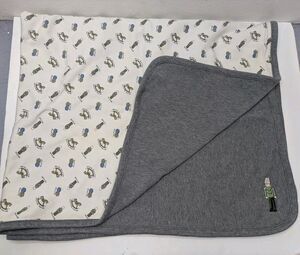 Gymboree Gray Holiday 2000 Tin Soldier Toys Horses & Blocks Blanket Vintage Y2K